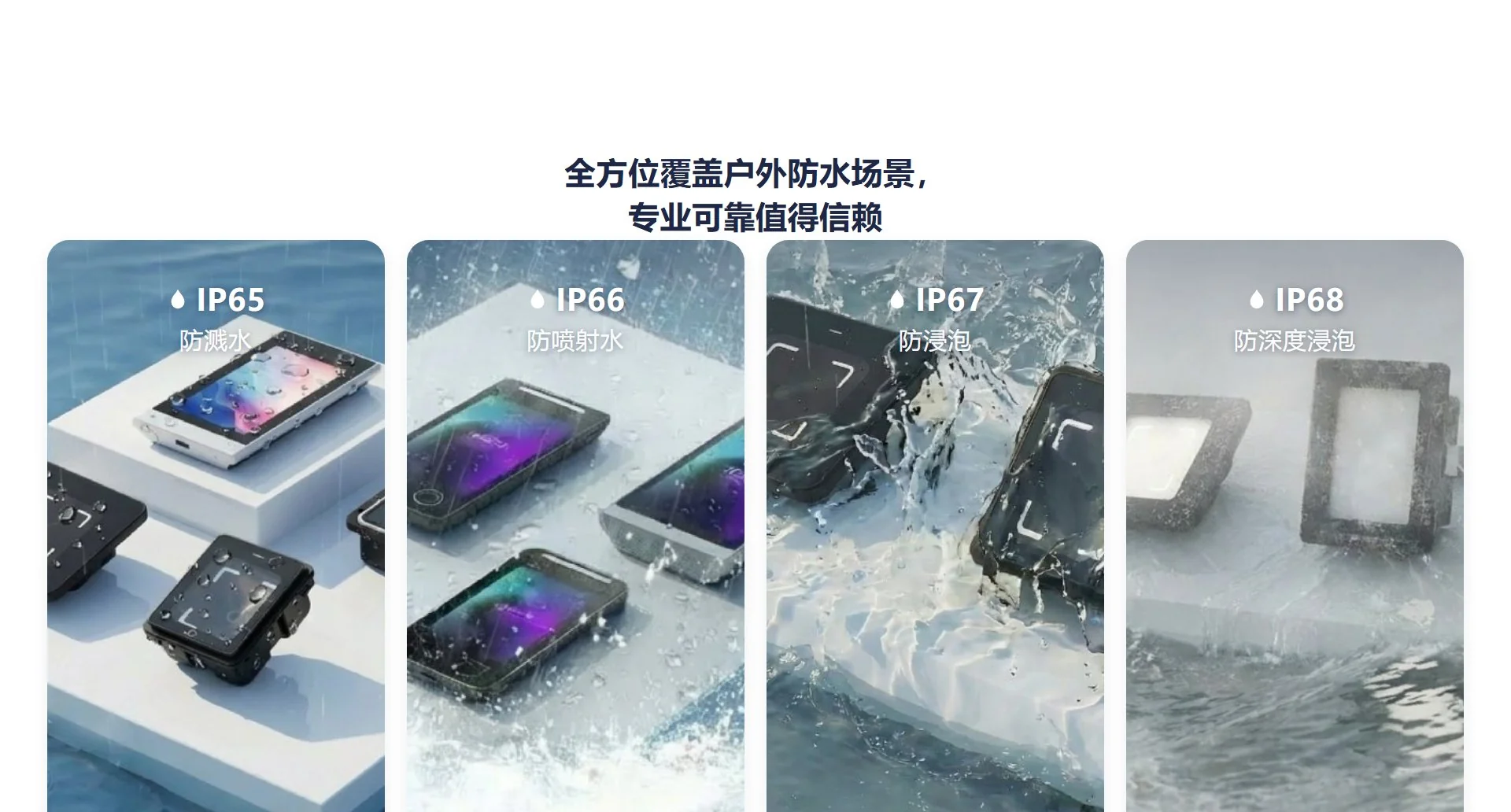 全方位覆盖户外防水场景，专业可靠值得信赖