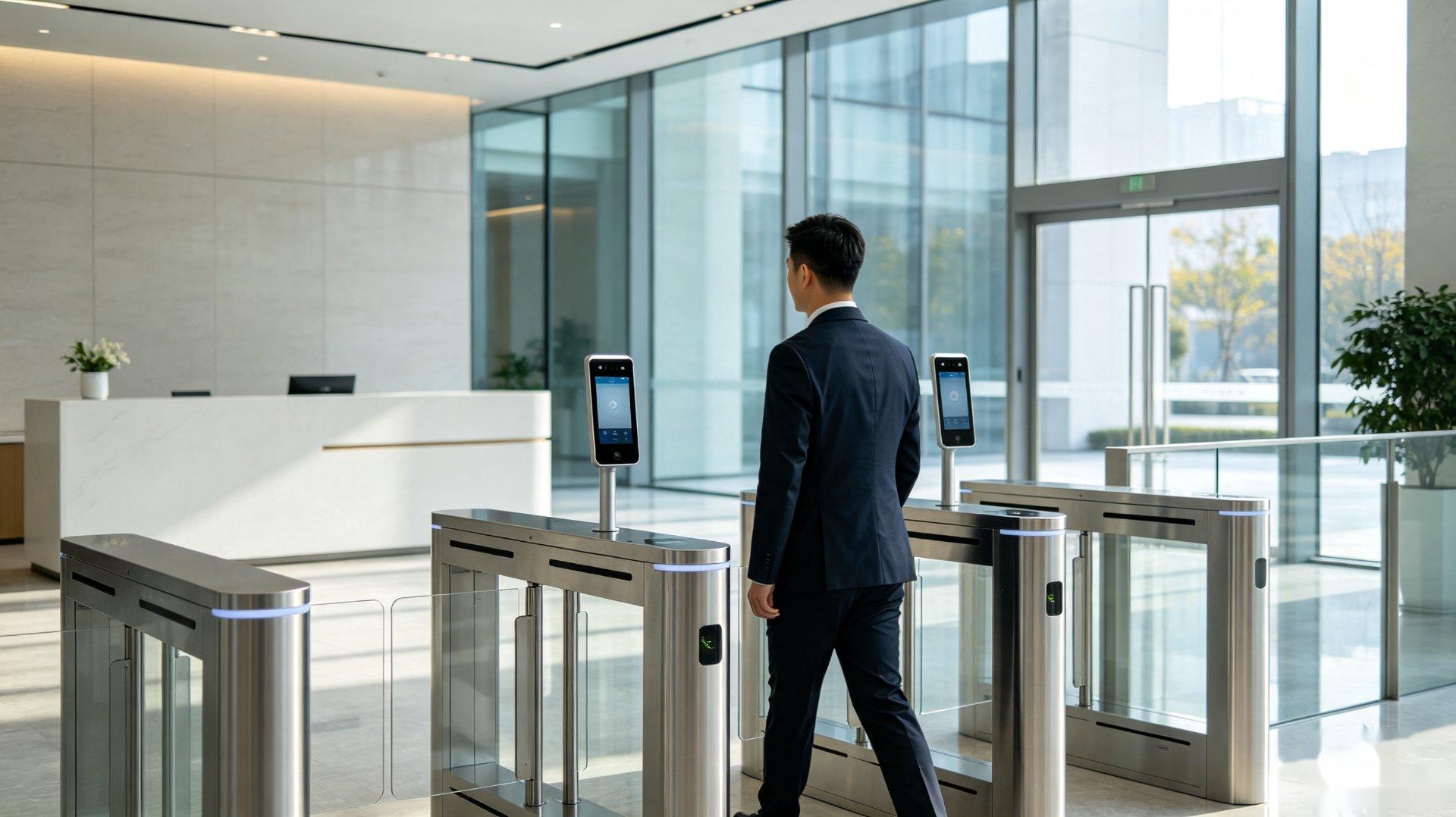 Oficina y Asistencia — Control de acceso de empleados, programación de turnos, flujos de aprobación de visitantes y permisos basados en roles por departamento con informes en un clic.