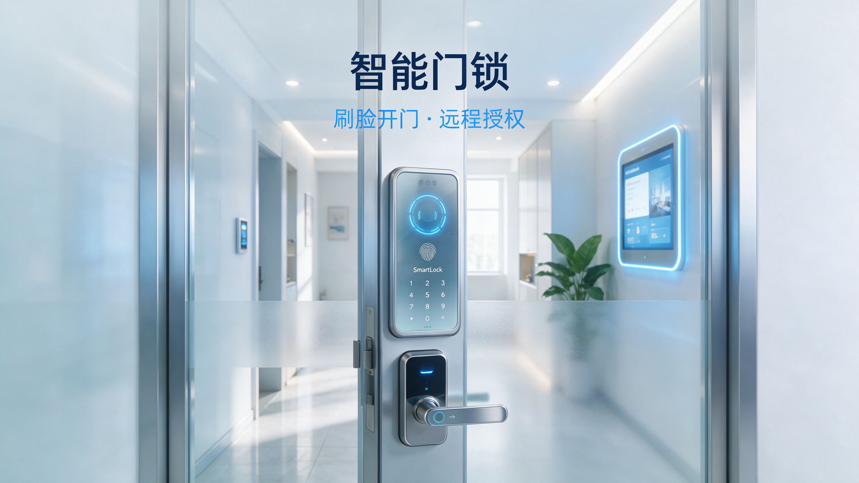 智慧公寓智能门锁
